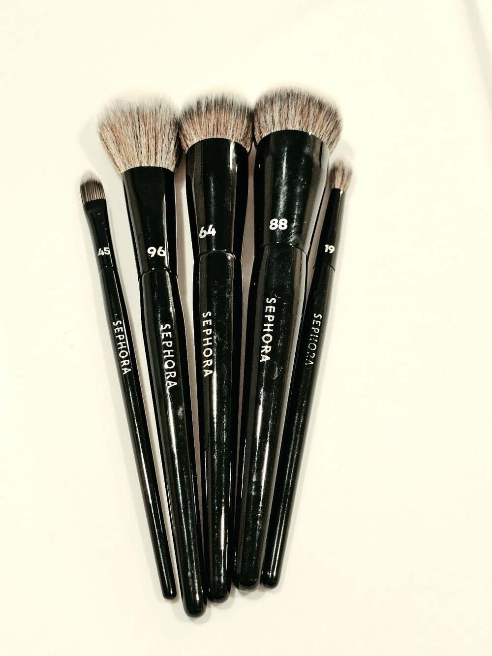 Sephora PRO makeup brushes, Face & Eye Set.